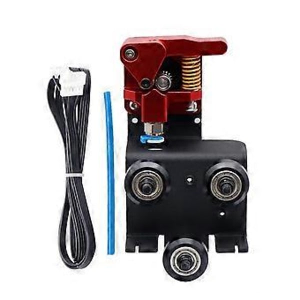 för Ender3 Dubbelväxelstruder Direkt Drive Uppgradering Kortdistans Dubbelväxel Extruder Kit Med Remhjul Motorkabel