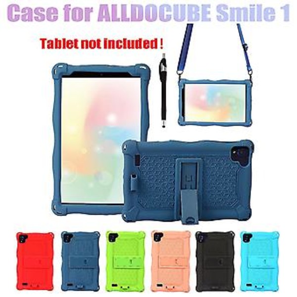 Silikonetui for Smile 1 8-tommers nettbrettetui Tablet D med penn og S for Smile1(b)