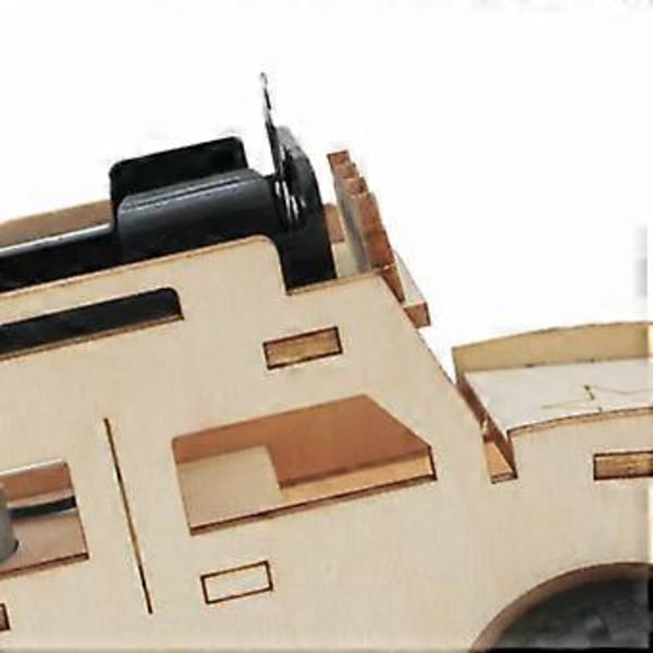 3D Puinen Palapeli Automalli Rakennussarja Lapsille DIY Koulutus Tiede Rakentaminen STEM Projektit Pienille Pojille Lelut