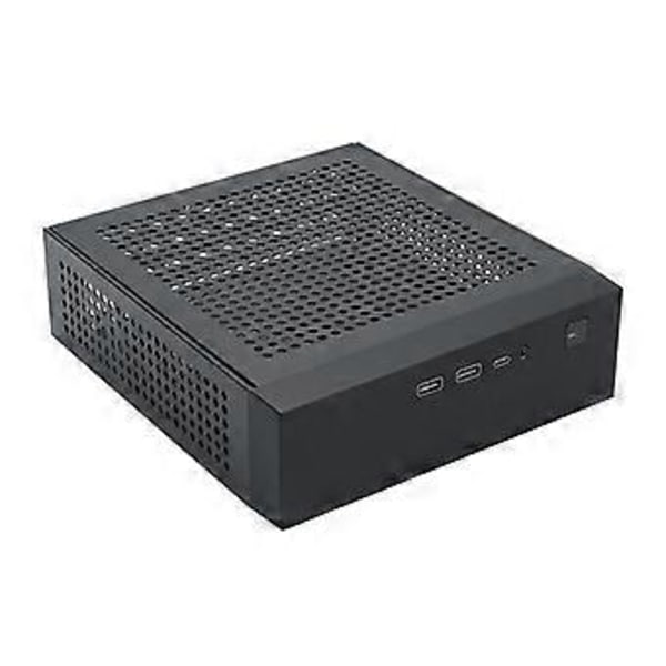 M09 HTPC Host Mini ITX Computer Kabinet DC Strømforsyning Industriel Kontrol Kabinet Hjemme Desktop Computer Case
