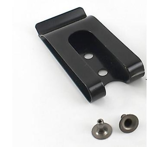 10 st 56x25mm Dubbla Hål Metall Fjäder Bälte Hölster Lås Spännen Tillbehör Med 8mm Hatt Nitar Sk
