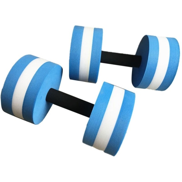 Vandflydende håndvægt Aerob øvelse Vand håndvægt Svømmeudstyr Vand fitness håndvægt Yoga (blå)
