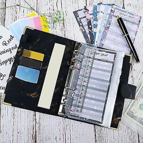 29-pack Budget Binder Set, Kontantpärm, Sparorganisatör för Kvinnor, Används för Budgetering