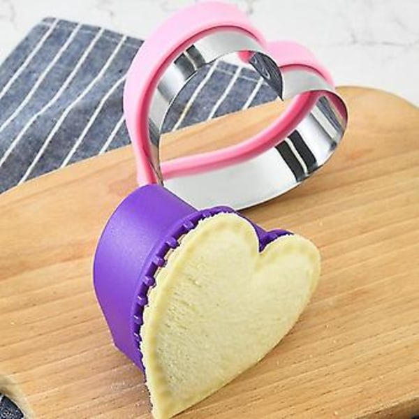Wich Og Sett For Barn DIY Form Mat Frukt Grønnsak Ss Bento Lunsjtilbehør