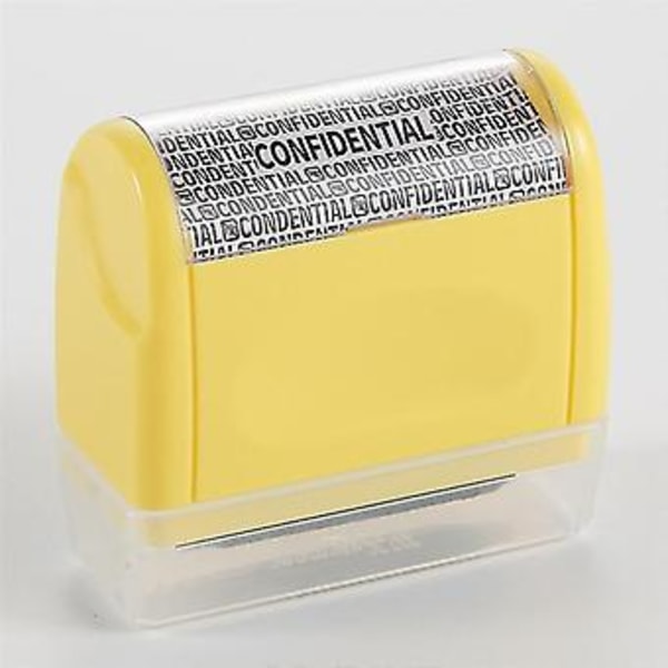 Tyveristempel R, til personlig brug, fortrolig og reklamefri, L