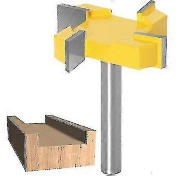 8 mm skaftfräs CNC fräs, träbearbetningsfräs hyvel träbearbetningsverktyg