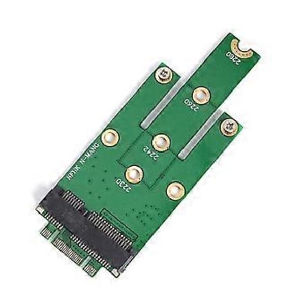 Adapterkort M.2 NGFF SSD till MSATA Hårddisk Konverterkort Lämpligt för 2230