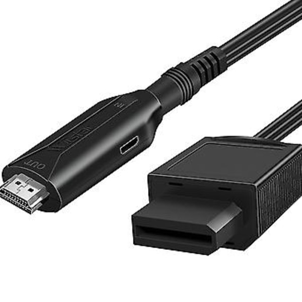 Til -kompatibel Konverterkabel 2 -kompatibel For HDTV Mon Display Til -kompatibel Adapter