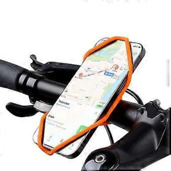 Silikon Universal Mobil Enhet Stativ Telefonholder for Sykler og Motorsykler