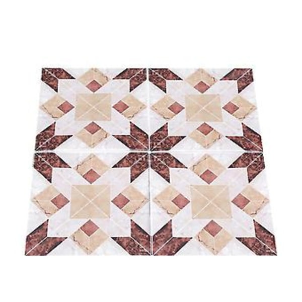 10 Ark - PVC Flisgulv Klistremerker 3D Klistremerker For Hjem Rotte