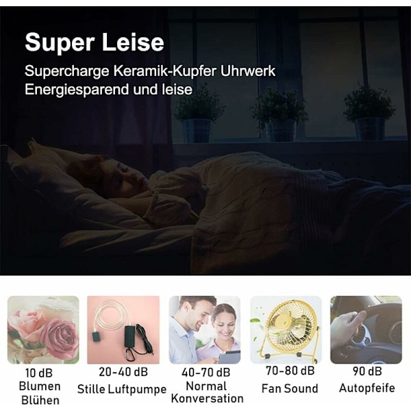 USB-luftpump för akvarium, minityst syrepump, syrebesparare med luftstein och enkel silikonslang 1W