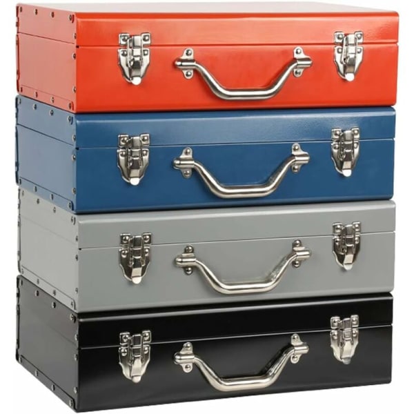 8 Pakk Robuste Lås Toggle Catch Latch Clasp Metall Hasper for Boks Kasse Skap Boks Kosmetikkboks Flyboks Medisinboks Koffert Treboks