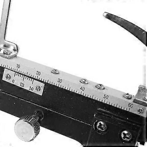 2x Mikroskop Monterbart Mekaniskt Bord X-y Rörlig Kaliper Vernier Med Skala