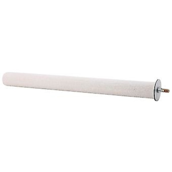 Valkoinen lintu papukaijan orsi seisomatanko hiontatyökalu lemmikkieläinten lelut häkkiin (2,5*35cm)