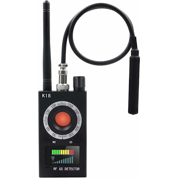 RF Anti-Spy Detektor, skjult kamera og GPS-bug - Signal- og frekvensdetektor