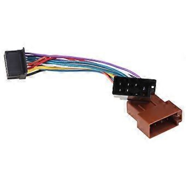 Bilstereo Radio Kabelhärva ISO Radio Kablage Kontakt Adapter