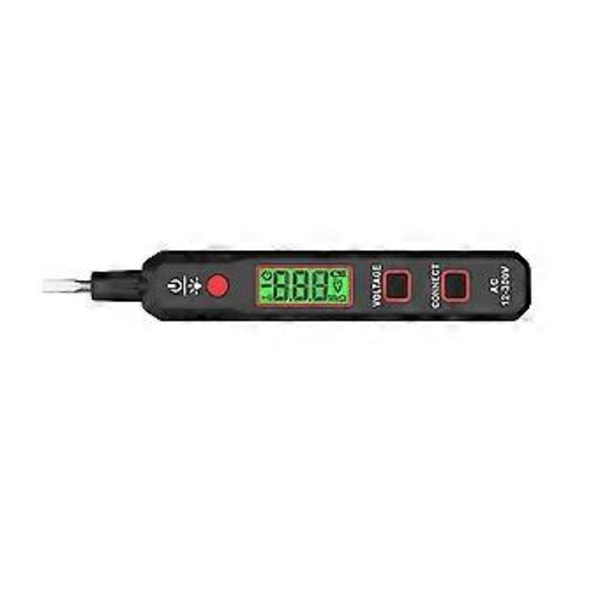 Digital Elektrisk Tester Pen Højfølsom LCD Spændingsdetektionspen med LED-lys
