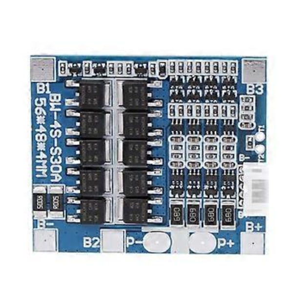 4S 30A Li-ion Lithium Batteri Oplader Beskyttelseskort BMS Til Boremaskine Motor 3.2V med Balance