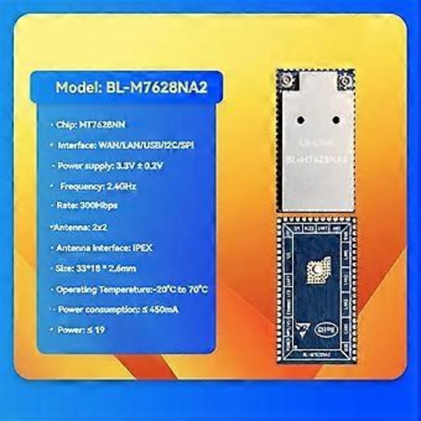WiFi Router Modul Gateway Trådlös Routing Modul IEEE802.11b/G Protokoll för IOT Nätverk Set-Top Box