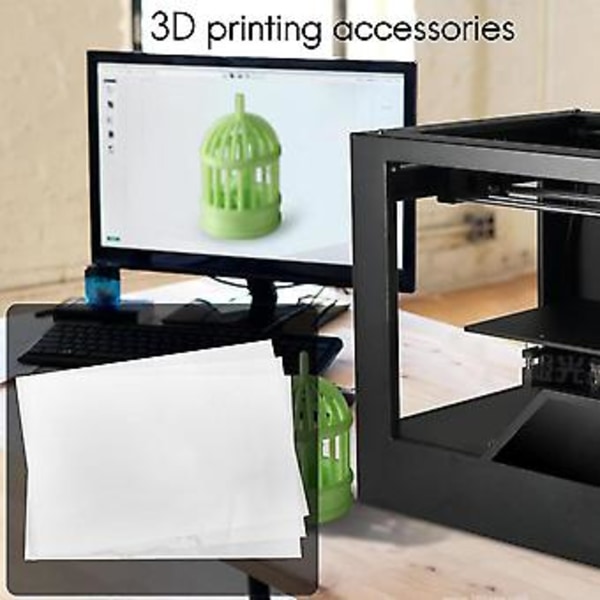 3st 140x200mm / LCD FEP Film Tjocklek För Fotonisk Resin 3D-Skrivare 0.15-0.2mm