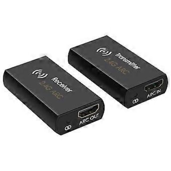2.4G langaton ääni ARC lähetin-vastaanotin 50M ääni TX ja RX langaton ääni -yhteensopiva jatke TV-projektorille