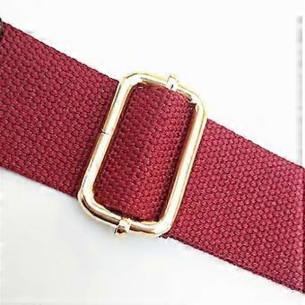 Skulderrem Justerbar Udskiftning Bred Håndtaske Crossbody Taske Lærredsrem