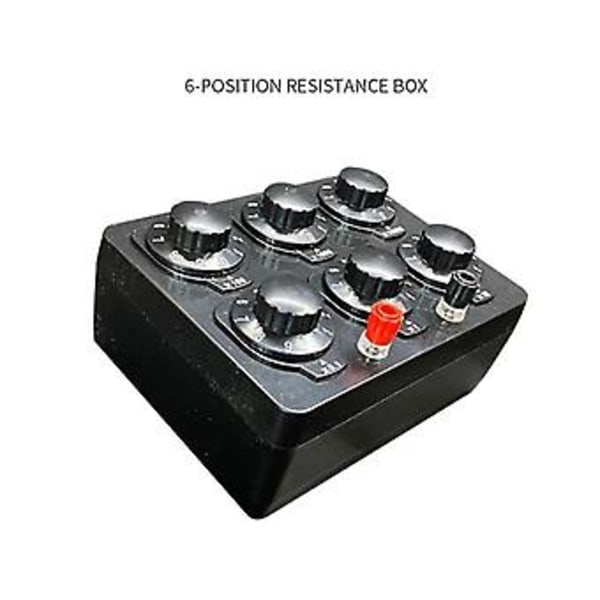 0-99999.9 Ohm Enkel Resistanslåda Variabel Dekad Eller Undervisningsinstrument