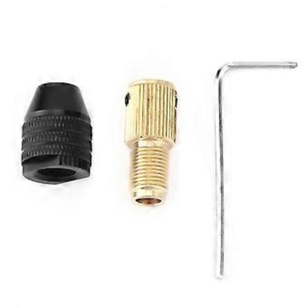 Miniatyr Självdragande Chuck Mini Elektrisk Borr Tillbehör 0.3-3.4mm (2mm)