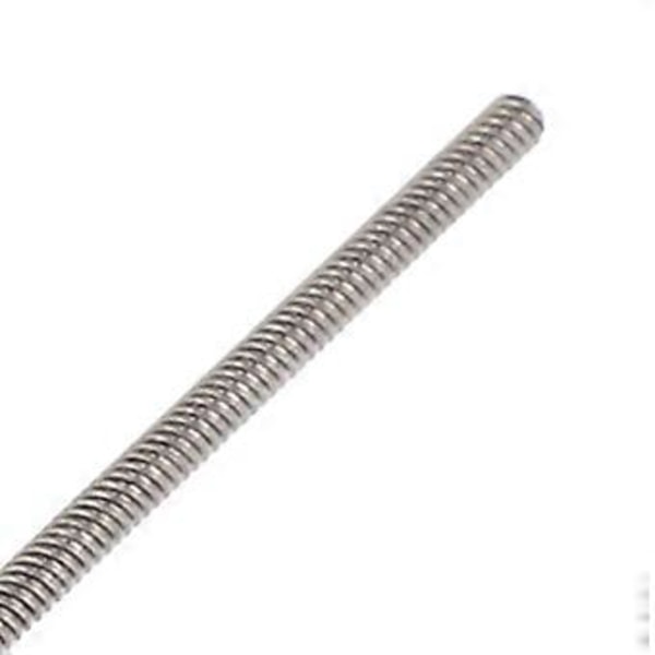 5 stk. 400 mm T8 stang med messingmøtrik, rustfrit stål gevindspindel til 3D-printer og CNC-maskine