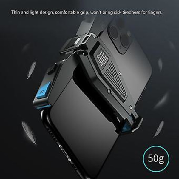 F4 Falcon Mobil Spillkontroller For Pubg Kondensatorhåndtak Joystick For Android Telefon Gamepad