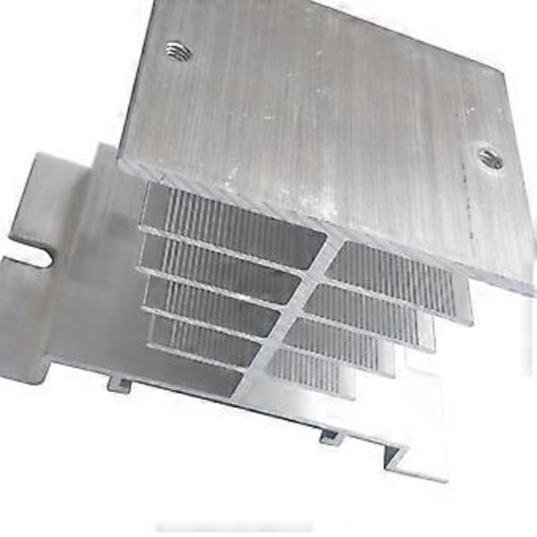 Solid State Relæ SSR Enkeltfaset Modstandsspændingsregulator Køleplade