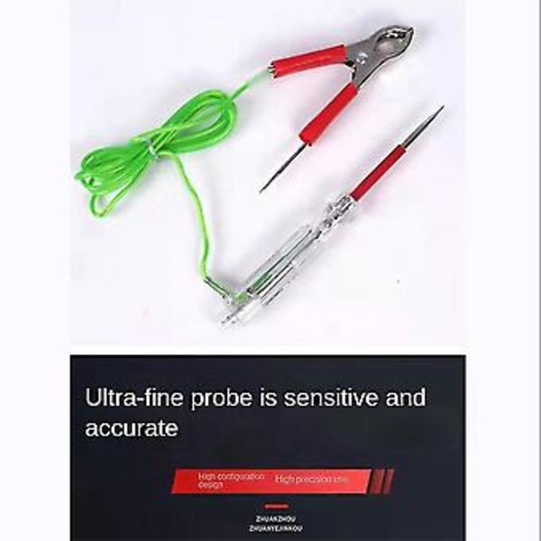 Kretstestare 12V DC Bilreparation Testpenna Ljus Krets Multifunktionell LED Testpenna Kretsdetektering