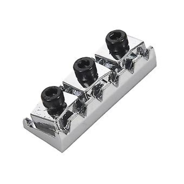 Sähkökitaran kielilukko tremolotallalle 42,2 mm hopea