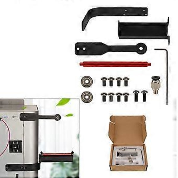 Komplett Filamentholder Stativ for 3D-utskriftsmaterialer Brakett for PETG
