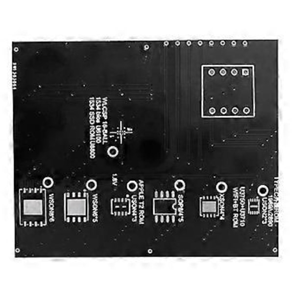 T2 Chip Læse og Skrive Bios Socket til Air T2 Ssd Rom Typec Rom Holder