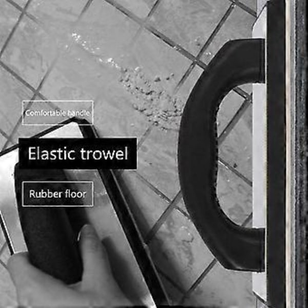 Putslev med rundad fyrkantig hörndesign Spatel Fogmassa Kakelverktyg