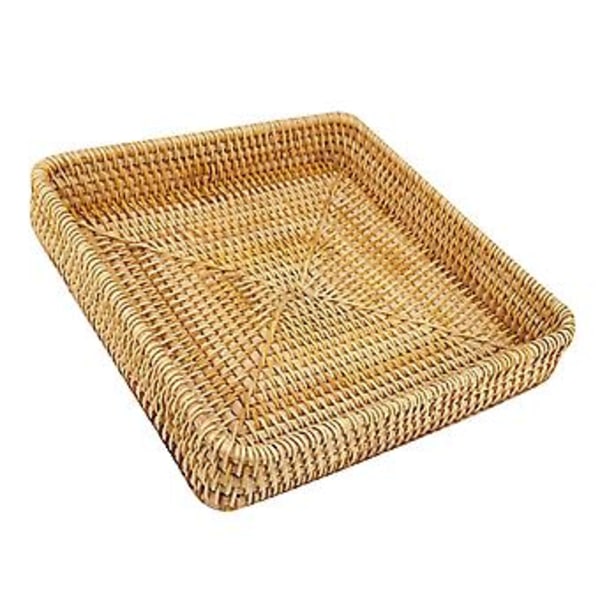 Vävd Serveringsbricka, Rattanbricka Bordsorganisering Rattanbricka Vävd Bricka Beprövad och Pålitlig