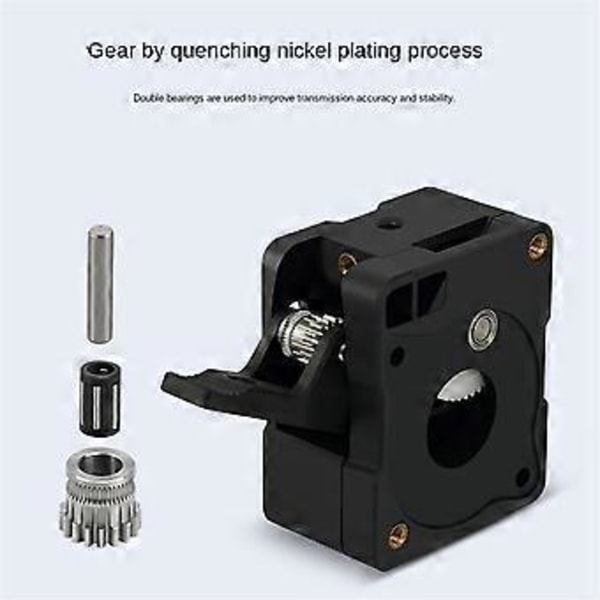 Dubbel Växelreduktion Extruder Högprecisionsmatning Flexibelt Filament Tillgängligt 3D-skrivardelar för -10