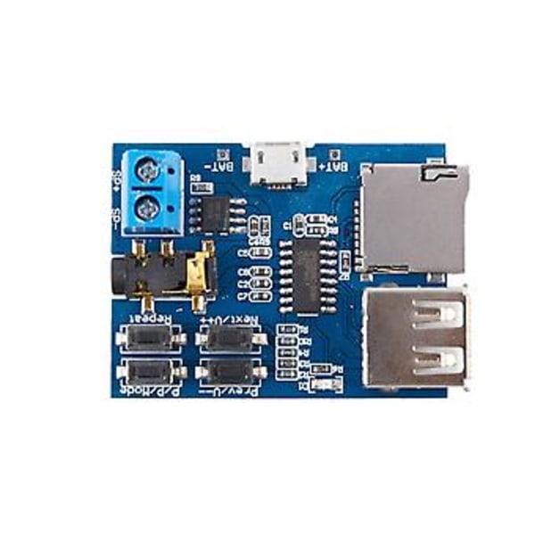 Mp3 Mindre Der Board Leveres Med Forstærker Mp3 Der Tf U Disk Der Afspiller