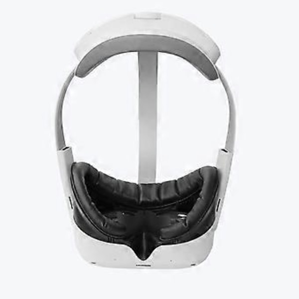 Lædermaske til PICO 4 VR-hovedtelefoner, vaskbar svedafvisende læderansigtsmaske, udskiftning