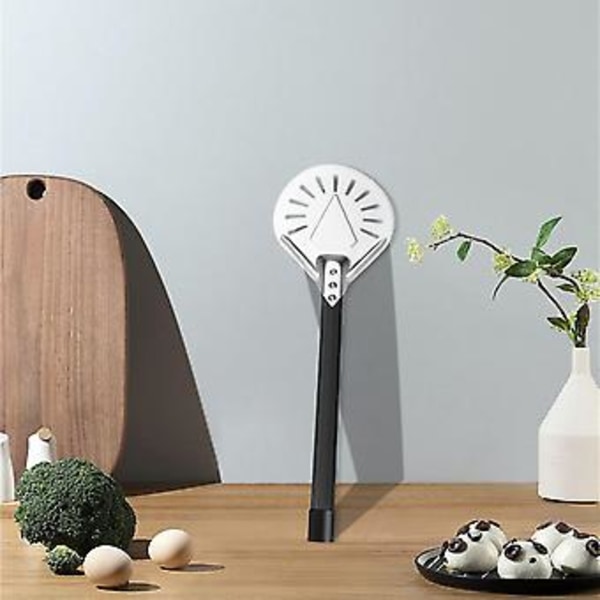 Pizza Vändare S Pizza Spade Kort Rund Pizza Verktyg Icke 7 tum Perforerad Pizza Spade Al