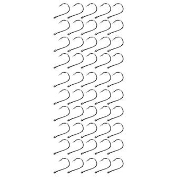 Fisketillbehör, 50 st Fiskekrok Hög Hulling Fiskekrok Revolutionerande Design