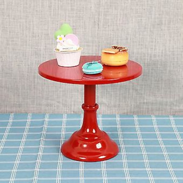 Metal Jern Kage D Rundt Fod Dessert H Kage Display Stativ Bageudstyr Til Bryllup