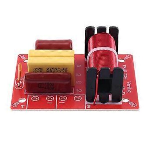 2 STK HiFi Grade Høj og Bas Tovejs Delefilter HiFi Højttaler 2 Vejs Delefilter Board