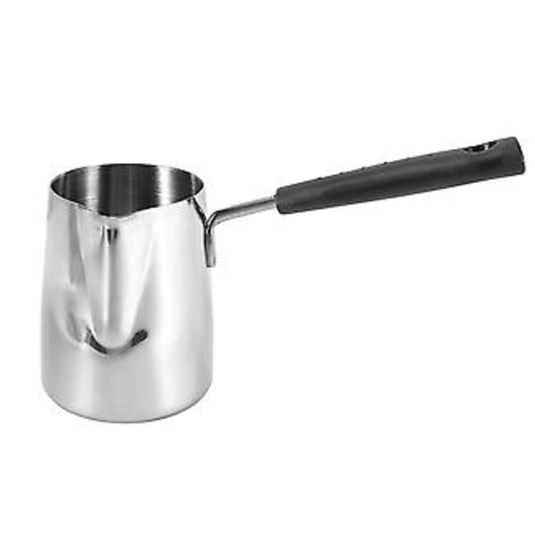 Rustfri Stål Smør- og Kaffekande, Mælkekande med Tud - (350ml)