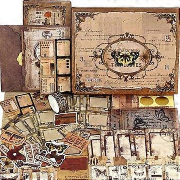 Scrapbooking Kit, The-Love Poems Series - Dusk Hour, Boxförpackning för Scrapbookingmaterial