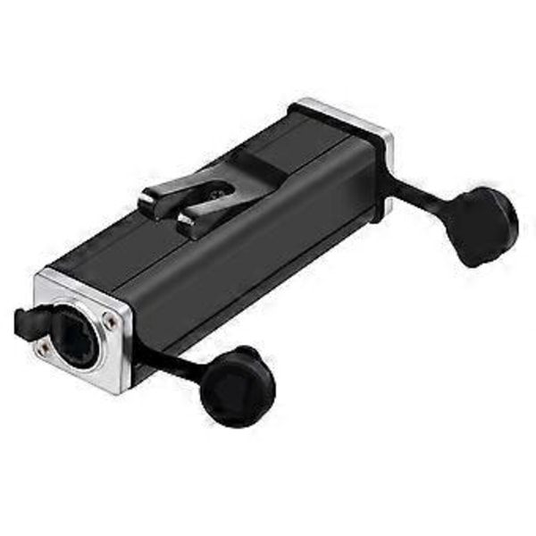Vedenpitävä RJ45 8P8C Ethernet-liitin Naaras-Naaras Jack Verkkosuora Kytkin Paneeliasennus Pistorasiat Adapteri(B)