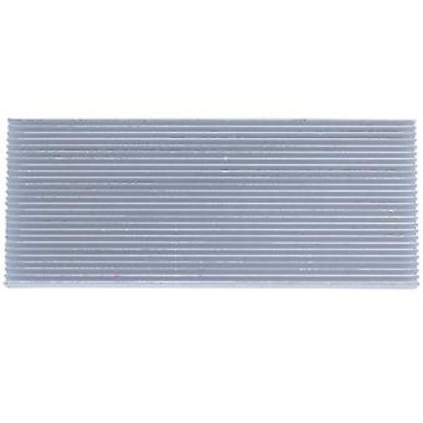 Aluminium Kylfläns för Hög Led Förstärkare Transistor 100x41x8mm
