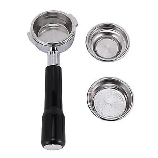 58mm Bmless Rustfrit Stål Espresso Portafilter Med Enkelt Og Dobbelt S