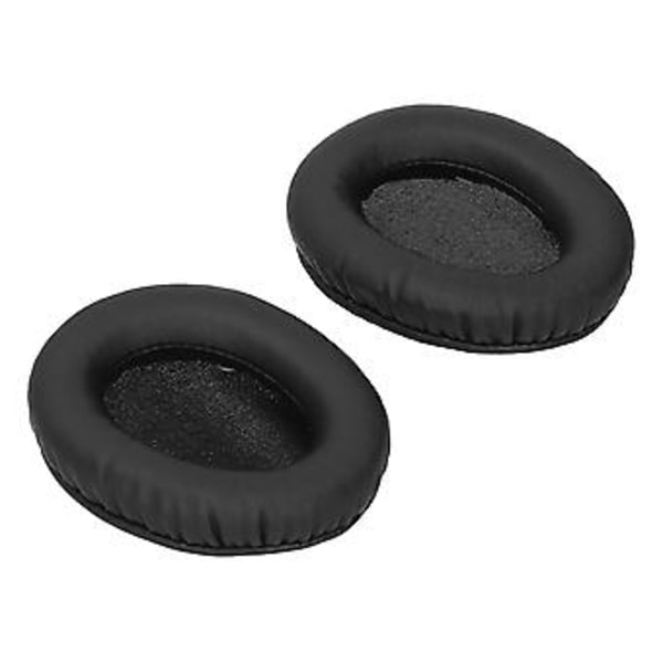 Ersättningsöronkuddar till headset Hörlurskuddar Öronöverdrag för KHX-HSCP HyperX Cloud II 2 (Slät Svart)
